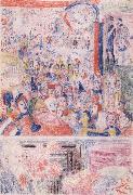 James Ensor Point of the Compass oil on canvas